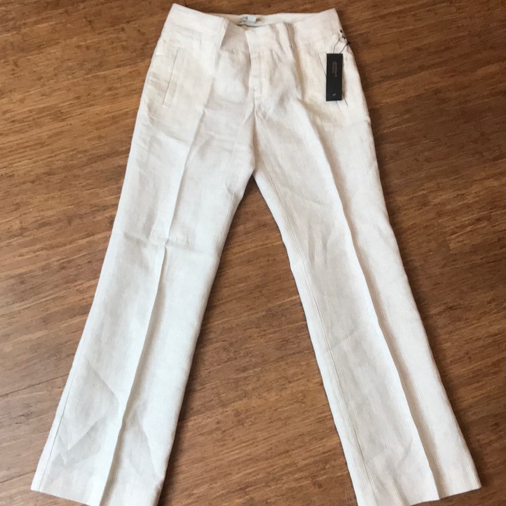 Banana republic Jackson fit trouser linen leg